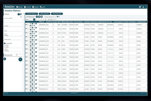 RateLinx Screenshot